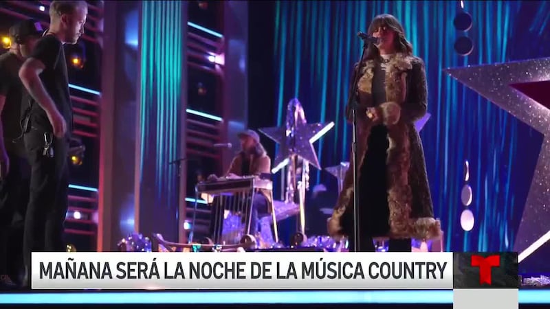 Todo listo para los premios de la música country que se realizarán este miércoles en...
