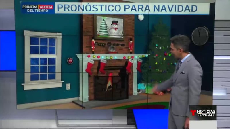 La llegada de Santa viene con buenas noticias para el estado del tiempo, Ángel Martínez nos...